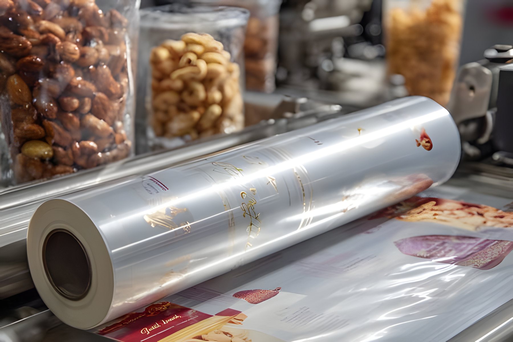 Printed Flexible Rollstock custom printed packaging